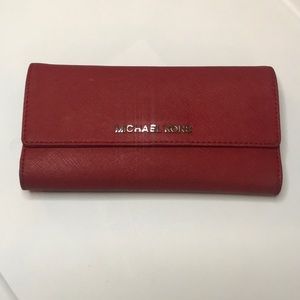 Michael Kors Red wallet
